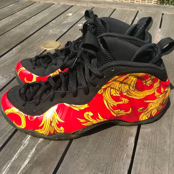 Nike Shoes | Supreme Nike Foamposite Prm Red | Poshmark